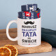 Najlepszy tata - Skarpetki w kubku dla taty