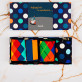 Najlepszy tata we wszechświecie - Happy Socks - Dots - Zestaw 4 par skarpet męskich