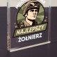 Najlepszy żołnierz - Blok akrylowy z nadrukiem