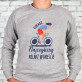 Najszybszy kolarz w mieście - Bluza męska bez kaptura