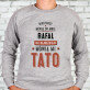 Najważniejsi mówią mi tato - Bluza męska bez kaptura
