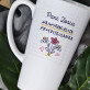 Najwspanialsza przedszkolanka rysunek - Personalizowany Kubek