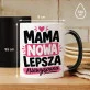 Kubek Z Nadrukiem Dla Świeżo Upieczonej Mamy Prezent Na Dzień Mamy Dla Kobiety: Mama Nowa Lepsza Niewyspana Kubek Z Nadrukiem Dla Świeżo Upieczonej Mamy Prezent Na Dzień Mamy Dla Kobiety: Mama Nowa Lepsza Niewyspana