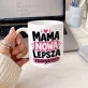Kubek Z Nadrukiem Dla Świeżo Upieczonej Mamy Prezent Na Dzień Mamy Dla Kobiety: Mama Nowa Lepsza Niewyspana Kubek Z Nadrukiem Dla Świeżo Upieczonej Mamy Prezent Na Dzień Mamy Dla Kobiety: Mama Nowa Lepsza Niewyspana