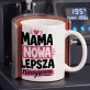 Kubek Z Nadrukiem Dla Świeżo Upieczonej Mamy Prezent Na Dzień Mamy Dla Kobiety: Mama Nowa Lepsza Niewyspana Kubek Z Nadrukiem Dla Świeżo Upieczonej Mamy Prezent Na Dzień Mamy Dla Kobiety: Mama Nowa Lepsza Niewyspana