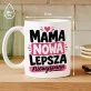 Kubek Z Nadrukiem Dla Świeżo Upieczonej Mamy Prezent Na Dzień Mamy Dla Kobiety: Mama Nowa Lepsza Niewyspana Kubek Z Nadrukiem Dla Świeżo Upieczonej Mamy Prezent Na Dzień Mamy Dla Kobiety: Mama Nowa Lepsza Niewyspana