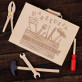 Narzędzia - Drewniany zestaw narzędzi dla dziecka