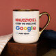 Nauczyciel google - Kubek ceramiczny ze złotym rantem