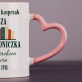 Nauczycielka, przewodniczka po literackim świecie - Personalizowany Kubek