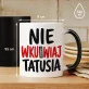 Kubek Z Nadrukiem Dla Taty Prezent Na Dzień Ojca Dla Mężczyzny: Ostrzeżenie Od Tatusia Kubek Z Nadrukiem Dla Taty Prezent Na Dzień Ojca Dla Mężczyzny: Ostrzeżenie Od Tatusia