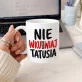 Kubek Z Nadrukiem Dla Taty Prezent Na Dzień Ojca Dla Mężczyzny: Ostrzeżenie Od Tatusia Kubek Z Nadrukiem Dla Taty Prezent Na Dzień Ojca Dla Mężczyzny: Ostrzeżenie Od Tatusia