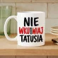 Kubek Z Nadrukiem Dla Taty Prezent Na Dzień Ojca Dla Mężczyzny: Ostrzeżenie Od Tatusia Kubek Z Nadrukiem Dla Taty Prezent Na Dzień Ojca Dla Mężczyzny: Ostrzeżenie Od Tatusia