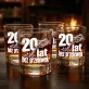 Szklanka Do Whisky Na 20 Urodziny Prezent Dla Mężczyzny: 20 Lat Bez Przelewek Szklanka Do Whisky Na 20 Urodziny Prezent Dla Mężczyzny: 20 Lat Bez Przelewek