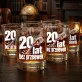 Szklanka Do Whisky Na 20 Urodziny Prezent Dla Mężczyzny: 20 Lat Bez Przelewek Szklanka Do Whisky Na 20 Urodziny Prezent Dla Mężczyzny: 20 Lat Bez Przelewek