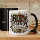 Kubek Z Nadrukiem Na 80 Urodziny Prezent Dla Mężczyzny: Legenda Kubek Z Nadrukiem Na 80 Urodziny Prezent Dla Mężczyzny: Legenda