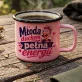 Kubek Emaliowany Na 80 Urodziny Prezent Dla 80 Latki Kobiety: Szykowny Uśmiech Kubek Emaliowany Na 80 Urodziny Prezent Dla 80 Latki Kobiety: Szykowny Uśmiech
