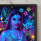 Neonowe Graffiti - Stylowy portret Neonowe Graffiti - Stylowy portret