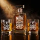 Zestaw Do Whisky Dla Fryzjera Prezent Dla Mężczyzny: Mistrzowska Elegancja Zestaw Do Whisky Dla Fryzjera Prezent Dla Mężczyzny: Mistrzowska Elegancja