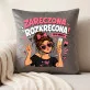 Poduszka Dekoracyjna Na Wieczór Panieński Prezent Dla Kobiety: Zaręczona I Rozkręcona! Poduszka Dekoracyjna Na Wieczór Panieński Prezent Dla Kobiety: Zaręczona I Rozkręcona!