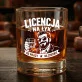 Szklanka Do Whisky Na Dzień Mężczyzny Prezent Dla Mężczyzny: Licencja Na Łyk Szklanka Do Whisky Na Dzień Mężczyzny Prezent Dla Mężczyzny: Licencja Na Łyk