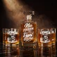 Zestaw Do Whisky Na Dzień Mężczyzny Prezent Dla Mężczyzny: Wieczorny Degustator