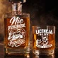 Zestaw Do Whisky Na Dzień Mężczyzny Prezent Dla Mężczyzny: Wieczorny Degustator