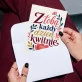 Kartka z Życzeniami Na Święta Wielkanocne Dla Kobiety: Wiosenne Kwitnienie Uczuć