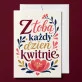 Kartka z Życzeniami Na Święta Wielkanocne Dla Kobiety: Wiosenne Kwitnienie Uczuć