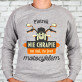 Nie chrapie - Bluza męska bez kaptura