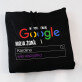 Nie potrzebuję google - Bluza męska czarna z kapturem