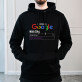 Nie potrzebuję google - Bluza męska czarna z kapturem
