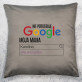 Nie potrzebuję google - Poduszka dekoracyjna