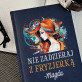 Nie zadzieraj z fryzjerką - notatnik A5 z nadrukiem