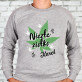 Niezłe ziółko - Bluza męska bez kaptura