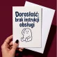 Kartka z Życzeniami Na Osiemnastkę Dla Mężczyzny: Ironiczna Dorosłość Kartka z Życzeniami Na Osiemnastkę Dla Mężczyzny: Ironiczna Dorosłość