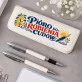Zestaw Pióro i Długopis w Etui Na Mikołajki Prezent Dla Kobiety: Kawowe Notatki Zestaw Pióro i Długopis w Etui Na Mikołajki Prezent Dla Kobiety: Kawowe Notatki