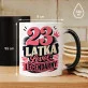 Kubek Z Nadrukiem Dla 23 Latki Prezent Na 20 Urodziny Dla Kobiety: 23-Latka Legendarny Level Kubek Z Nadrukiem Dla 23 Latki Prezent Na 20 Urodziny Dla Kobiety: 23-Latka Legendarny Level
