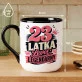 Kubek Z Nadrukiem Dla 23 Latki Prezent Na 20 Urodziny Dla Kobiety: 23-Latka Legendarny Level Kubek Z Nadrukiem Dla 23 Latki Prezent Na 20 Urodziny Dla Kobiety: 23-Latka Legendarny Level