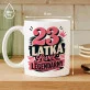 Kubek Z Nadrukiem Dla 23 Latki Prezent Na 20 Urodziny Dla Kobiety: 23-Latka Legendarny Level Kubek Z Nadrukiem Dla 23 Latki Prezent Na 20 Urodziny Dla Kobiety: 23-Latka Legendarny Level
