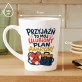 Kubek Z Nadrukiem Dla Przyjaciela Prezent Dla Mężczyzny: Plan Awaryjny Kubek Z Nadrukiem Dla Przyjaciela Prezent Dla Mężczyzny: Plan Awaryjny