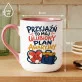 Kubek Z Nadrukiem Dla Przyjaciela Prezent Dla Mężczyzny: Plan Awaryjny Kubek Z Nadrukiem Dla Przyjaciela Prezent Dla Mężczyzny: Plan Awaryjny