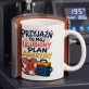 Kubek Z Nadrukiem Dla Przyjaciela Prezent Dla Mężczyzny: Plan Awaryjny Kubek Z Nadrukiem Dla Przyjaciela Prezent Dla Mężczyzny: Plan Awaryjny