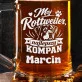 Kufel Personalizowany z Grawerem Dla Właściciela Rottweilera Prezent Dla Mężczyzny: Lojalny Kompan Kufel Personalizowany z Grawerem Dla Właściciela Rottweilera Prezent Dla Mężczyzny: Lojalny Kompan