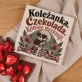 Czekolada Z Truskawkami Dla Koleżanki Prezent Dla Kobiety: Typograficzna Słodycz