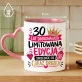 Kubek Z Nadrukiem Na 30 Prezent Na 30 Urodziny Dla Kobiety: Limitowana Edycja 30 Kubek Z Nadrukiem Na 30 Prezent Na 30 Urodziny Dla Kobiety: Limitowana Edycja 30