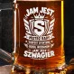 Kufel Dla Szwagra Prezent Dla Mężczyzny: Jam Jest Szwagra - Herb S