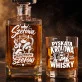 Zestaw Do Whisky Dla Przyjaciółki Prezent Dla Kobiety: Bezczelna Królowa Zestaw Do Whisky Dla Przyjaciółki Prezent Dla Kobiety: Bezczelna Królowa