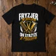 Koszulka Męska Dla Fryzjera Prezent Dla Mężczyzny: Strzyże Z Precyzją