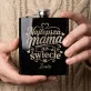 Piersiówka z Grawerem Na Dzień Mamy Prezent Dla Mamy Kobiety: Najlepsza Mama Na Świecie