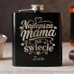 Piersiówka z Grawerem Na Dzień Mamy Prezent Dla Mamy Kobiety: Najlepsza Mama Na Świecie